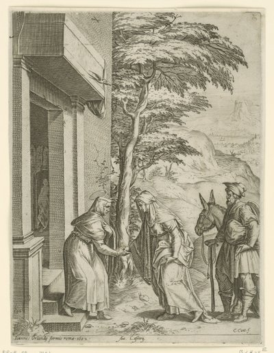 Visitazione da Cornelis Cort