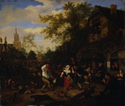 Una Kermesse, 1697 da Cornelis Dusart