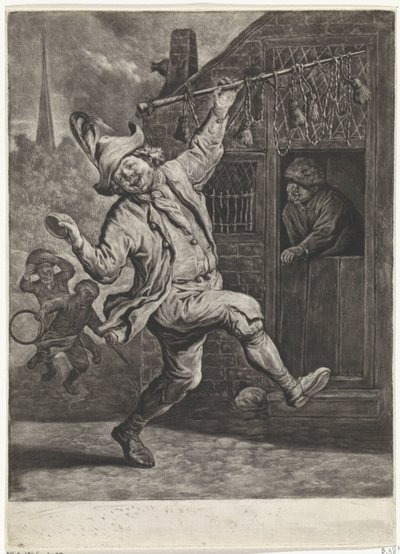Il tagliacalli, ca. 1700 da Cornelis Dusart