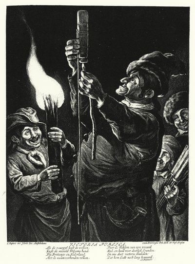 Il pubblico esprime la sua gioia per la cattura di Namur da parte di Guglielmo III d