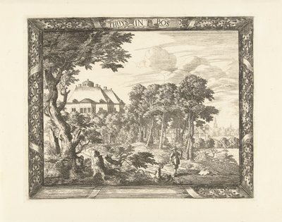 Veduta di Huis ten Bosch da Cornelis Elandts