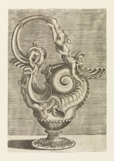 Brocca con manico da Cornelis Floris Ii