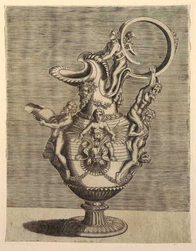 Brocca con manico da Cornelis Floris Ii