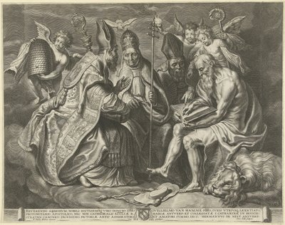 I quattro padri della Chiesa da Cornelis Galle (I)