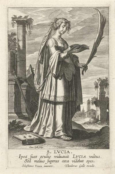 Santa Lucia da Cornelis Galle (I)