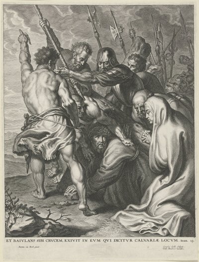 Portamento della croce da Cornelis Galle (I)