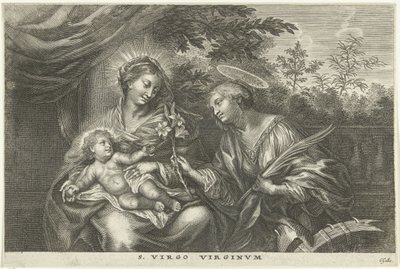Maria con il Bambino e Santa Caterina d