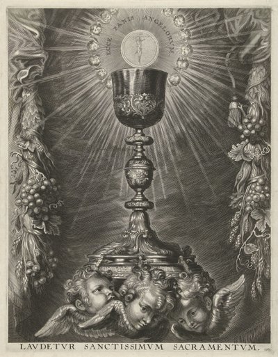 Calice con ostia da Cornelis Galle (I)