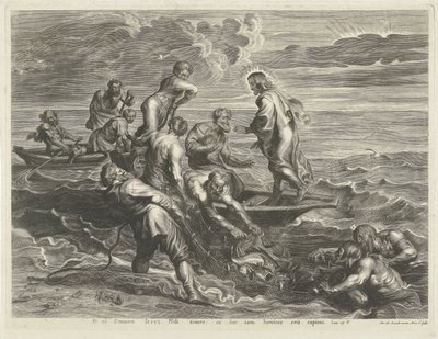 Pesca miracolosa da Cornelis Galle (I)