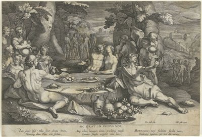 Vita peccaminosa ai tempi di Noè da Cornelis Galle (I)