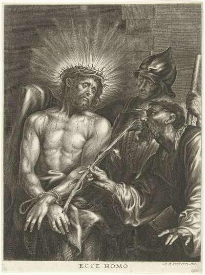 Cristo mostrato al popolo (Ecce Homo) da Cornelis Galle (II)