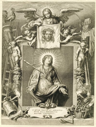 Maria come Mater Dolorosa da Cornelis Galle (II)