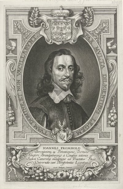 Ritratto di Johann Fromhold da Cornelis Galle (II)