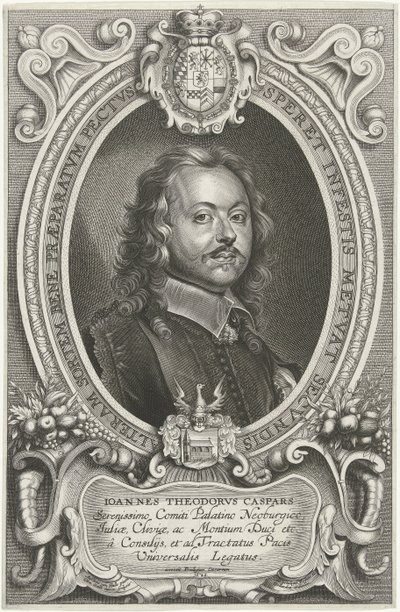 Ritratto di Johann Theodor Caspars da Cornelis Galle (II)