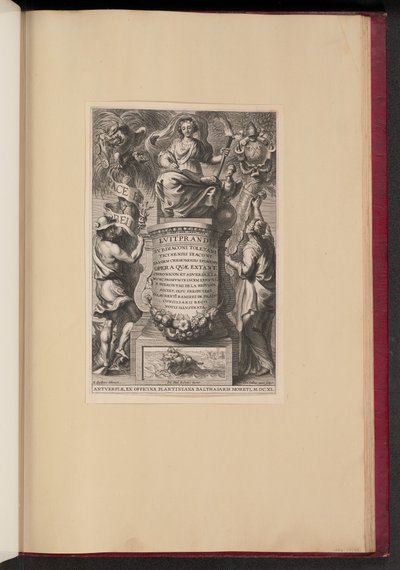 Pagina del titolo per Liutprand, Opera da Cornelis Galle II after Erasmus Quellinus II after Sir Peter Paul Rubens