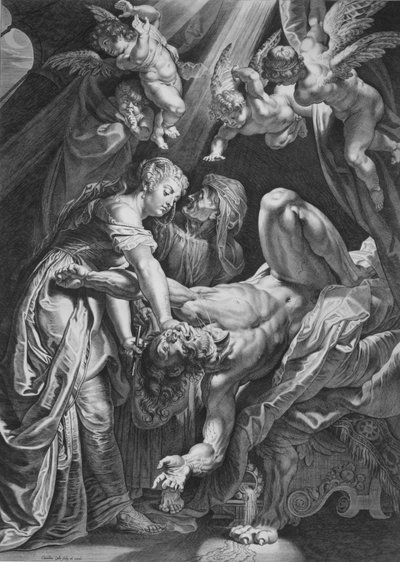 Giuditta che decapita Oloferne da Cornelis Galle I