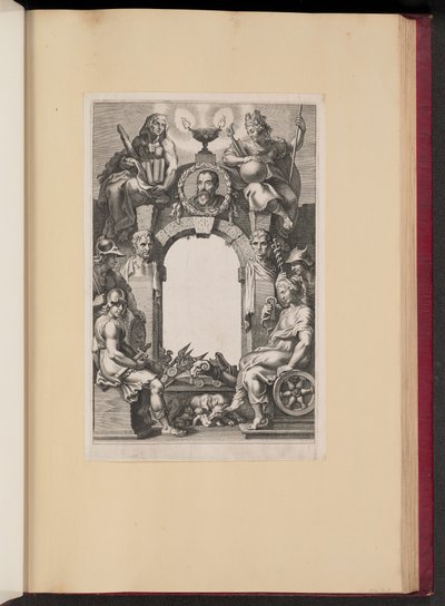 Pagina del Titolo per Justus Lipsius, Opera Omnia, I da Cornelis Galle I after Sir Peter Paul Rubens