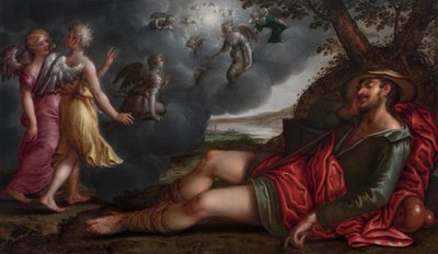 Il sogno di Giacobbe da Cornelis Jacobsz