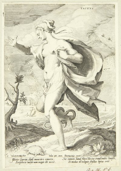 Il senso del tatto da Cornelis Jacobsz Drebbel