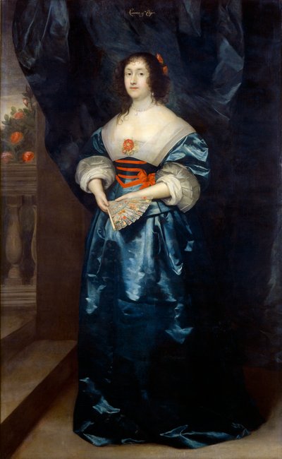Diana Cecil, Contessa di Elgin, c. 1638 da Cornelis Janssens van Ceulen
