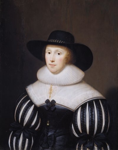 Ritratto di Grace Bradbourne, moglie di Thomas Holte da Cornelis Janssens van Ceulen