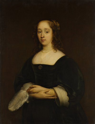 Ritratto di una donna da Cornelis Janssens van Ceulen