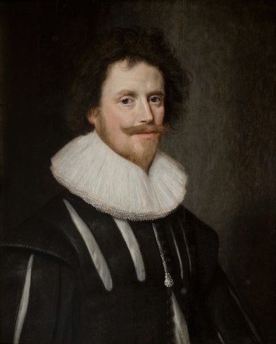 Sir Thomas Holte 1571-1654, 1° Barone di Aston Hall, 1600-1700 da Cornelis Janssens van Ceulen