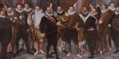La compagnia del capitano Dirck Jacobsz Rosecrans e del tenente Pauw da Cornelis Ketel