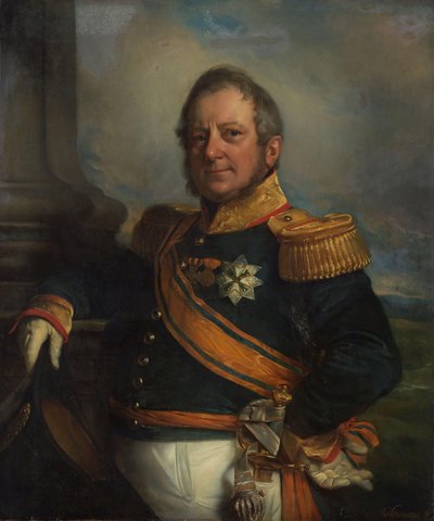 Ritratto di Hendrik Merkus, Barone de Kock, Comandante dell