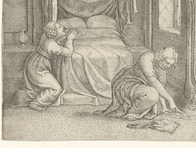 Notte di nozze di Tobia e Sara da Cornelis Massijs