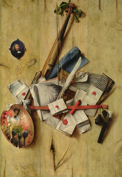 Natura morta, 1675 da Cornelis Norbertus Gysbrechts