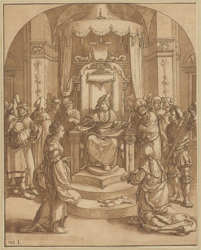 Giudizio di Salomone da Cornelis Ploos van Amstel