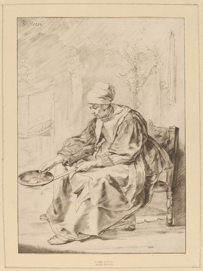 Donna delle frittelle da Cornelis Ploos van Amstel