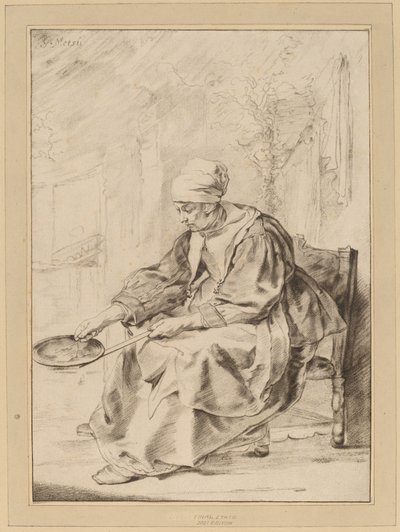 La donna delle frittelle da Cornelis Ploos van Amstel