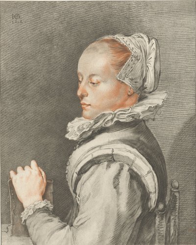 Ritratto di una giovane donna da Cornelis Ploos van Amstel