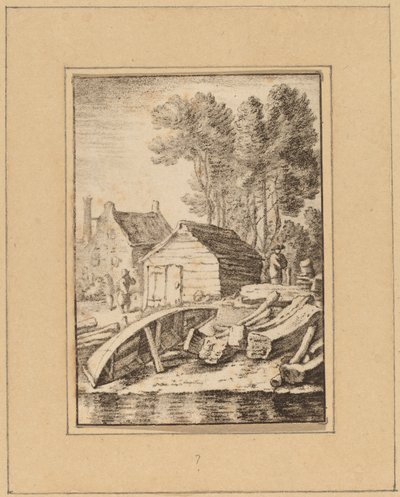 Cantiere Navale da Cornelis Ploos van Amstel