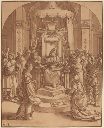 Il giudizio di Salomone da Cornelis Ploos van Amstel