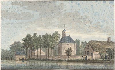 Il villaggio di Hoogmade da Cornelis Pronk (possibly)