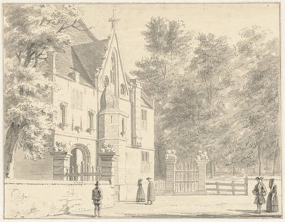 Parte posteriore della Grande Chiesa di Edam da Cornelis Pronk