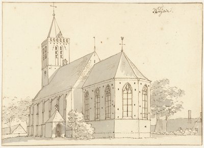 La chiesa di Huizen da Cornelis Pronk