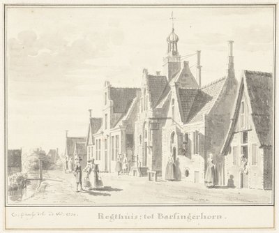 Veduta di Barsingerhorn da Cornelis Pronk