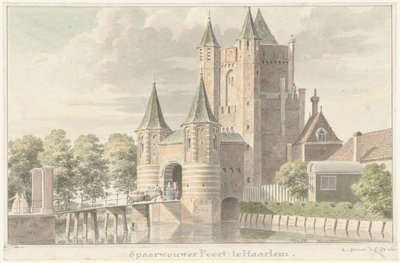 Porta di Spaarnwouder a Haarlem da Cornelis Pronk
