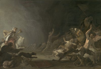 Il sabba delle streghe da Cornelis Saftleven