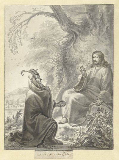 Tentazione di Cristo da Cornelis Saftleven