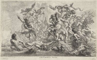 Allegoria della pace (Triumphus pacis) da Cornelis Schut (I)