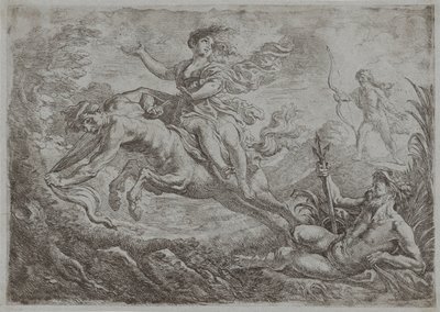 Nesso colpito dalla freccia avvelenata di Ercole da Cornelis Schut (I)