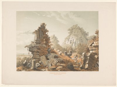 Rovina di Tjandi Lora Djongrang da Cornelis Springer