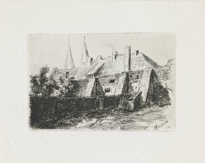 Tre alberi alti da Cornelis Steffelaar