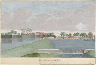 Veduta di Colombo dal passaggio De Beer da Cornelis Steiger