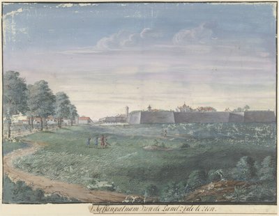 Il forte Jaffnapatnam a Ceylon da Cornelis Steiger